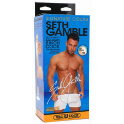 Signature Cocks Gode réaliste Acteur Seth Gamble 15 x 4cm